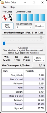 Poker Odds Calculator